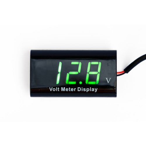  Voltage meter (voltmeter) with various display colors