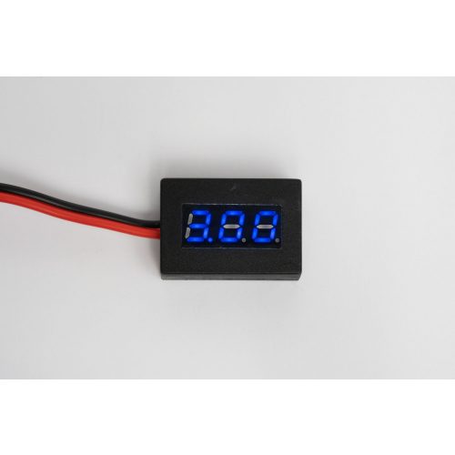 On-board voltage meter (with multiple display colors)