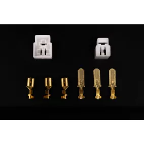 Connector and sliding contacts
